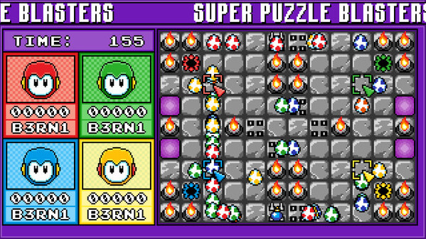 Игра Super Puzzle Blasters, скриншот