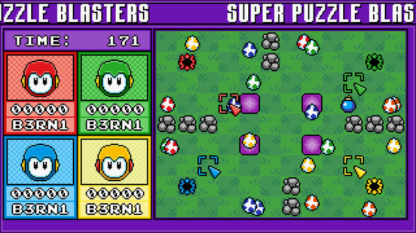 Игра Super Puzzle Blasters, скриншот