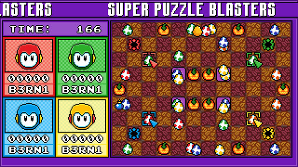 Игра Super Puzzle Blasters, скриншот