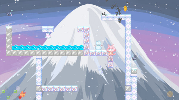 Игра Super Puzzled Cat, скриншот