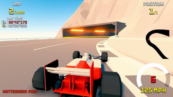 Игра Super Retro GP, скриншот