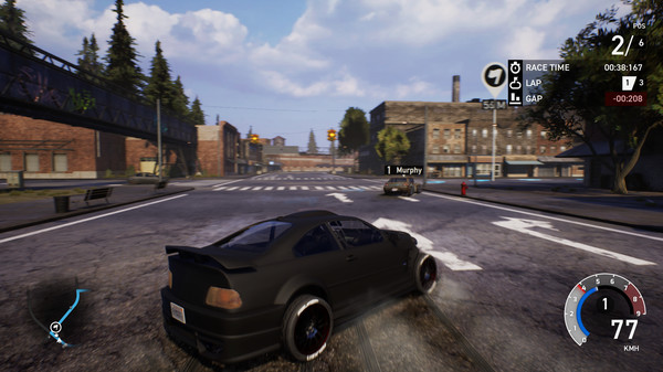 Игра Super Street, скриншот
