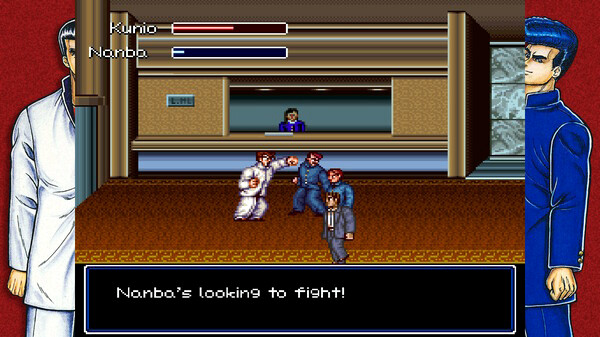 Игра テクノス ザ・ワールド くにおくん & アーケードコレクション, скриншот