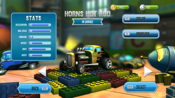 Игра Super Toy Cars, скриншот