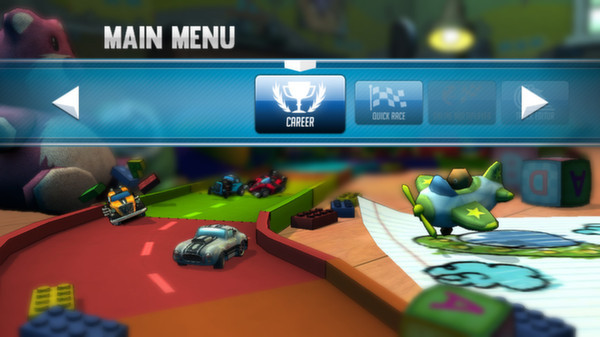 Игра Super Toy Cars, скриншот