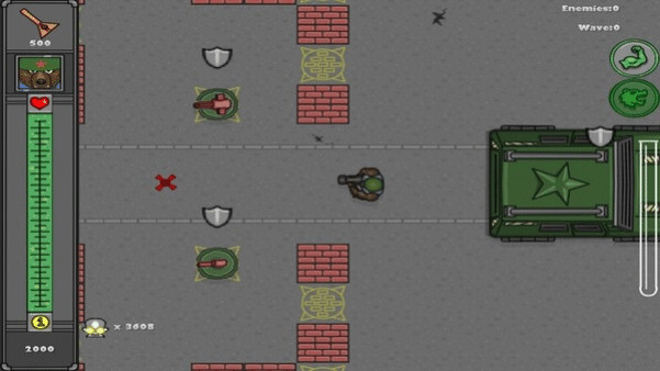 Игра Super Trashforce, скриншот