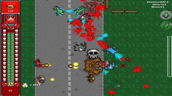 Игра Super Trashforce, скриншот