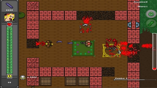 Игра Super Trashforce, скриншот