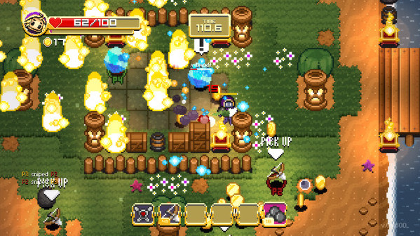 Игра Super Treasure Arena, скриншот