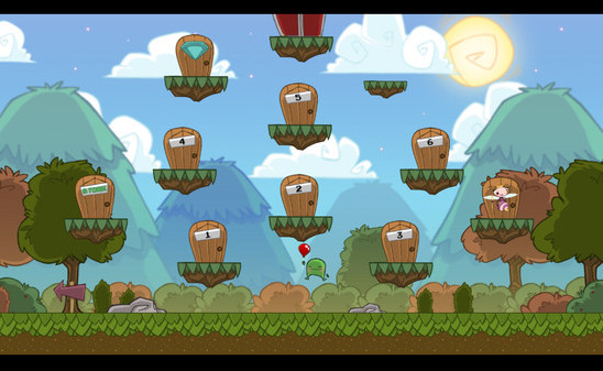 Игра Super Ubie Island REMIX, скриншот