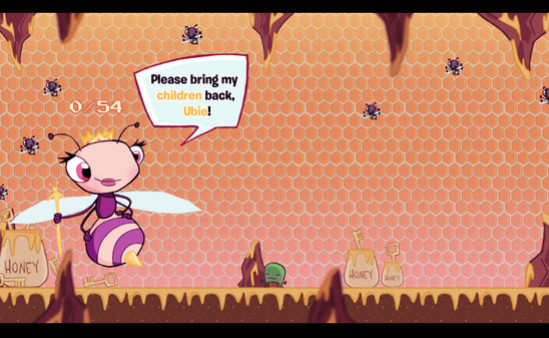 Игра Super Ubie Island REMIX, скриншот