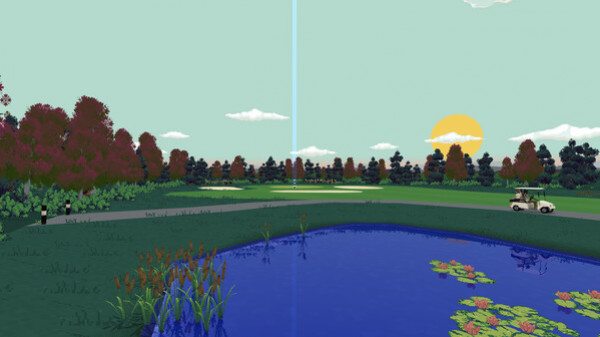 Игра Super Video Golf, скриншот