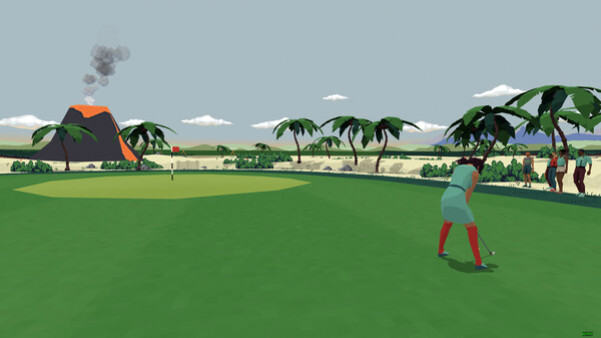 Игра Super Video Golf, скриншот