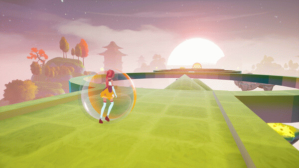 Игра Super Waifu Ball, скриншот