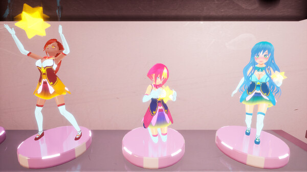 Игра Super Waifu Ball, скриншот