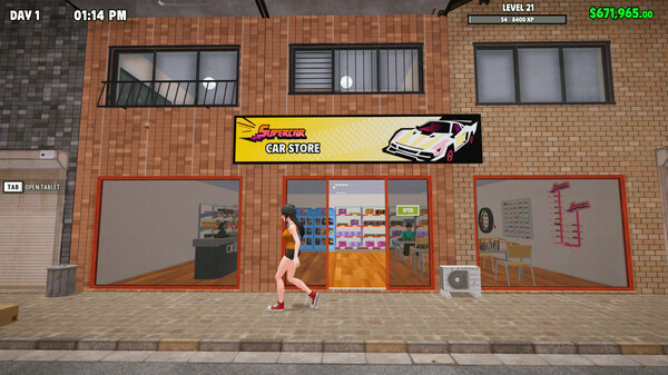 Игра Supercar Collection Simulator, скриншот