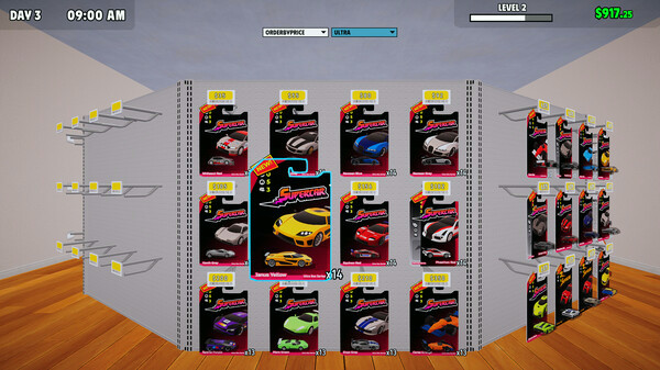Игра Supercar Collection Simulator, скриншот