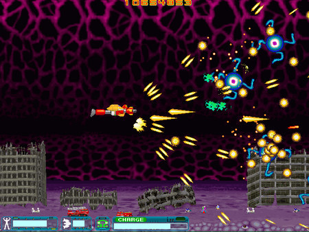 Игра Supercharged Robot VULKAISER, скриншот