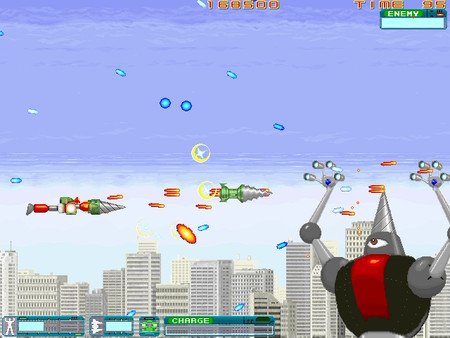 Игра Supercharged Robot VULKAISER, скриншот