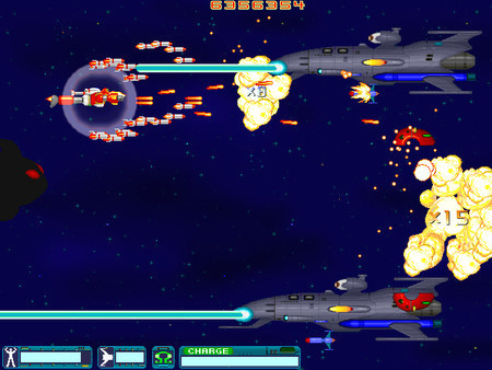 Игра Supercharged Robot VULKAISER, скриншот