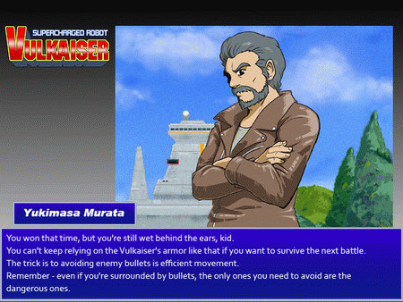 Игра Supercharged Robot VULKAISER, скриншот
