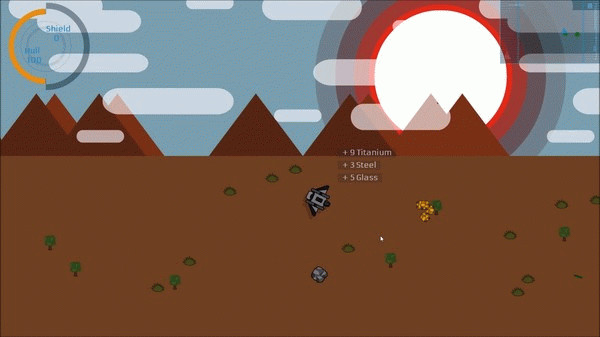 Игра SuperCluster: Void, скриншот