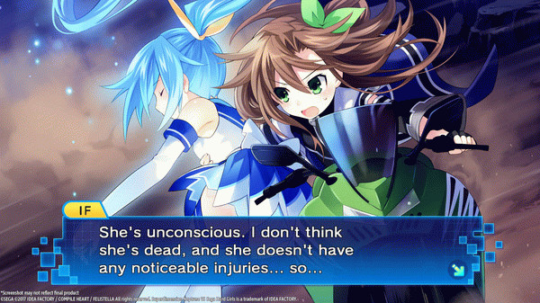 Игра Superdimension Neptune VS Sega Hard Girls, скриншот