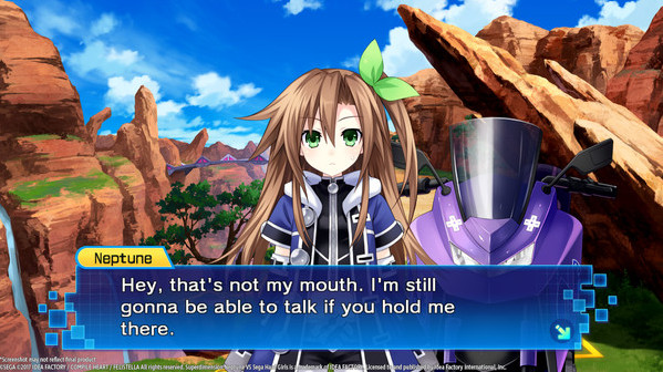 Игра Superdimension Neptune VS Sega Hard Girls, скриншот