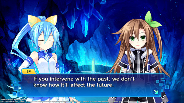 Игра Superdimension Neptune VS Sega Hard Girls, скриншот
