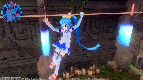 Игра Superdimension Neptune VS Sega Hard Girls, скриншот