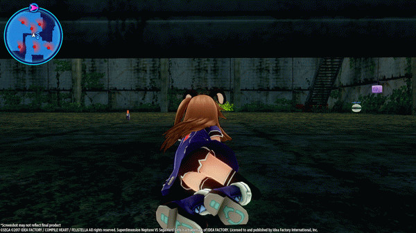 Игра Superdimension Neptune VS Sega Hard Girls, скриншот