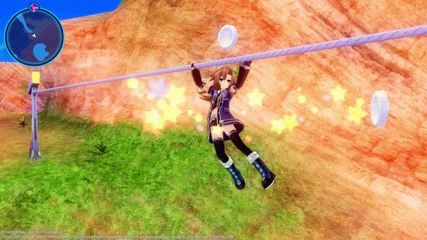 Игра Superdimension Neptune VS Sega Hard Girls, скриншот