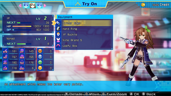 Игра Superdimension Neptune VS Sega Hard Girls, скриншот