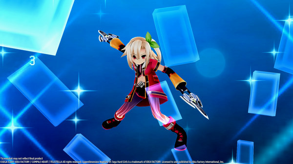 Игра Superdimension Neptune VS Sega Hard Girls, скриншот