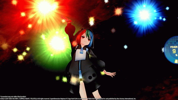 Игра Superdimension Neptune VS Sega Hard Girls, скриншот