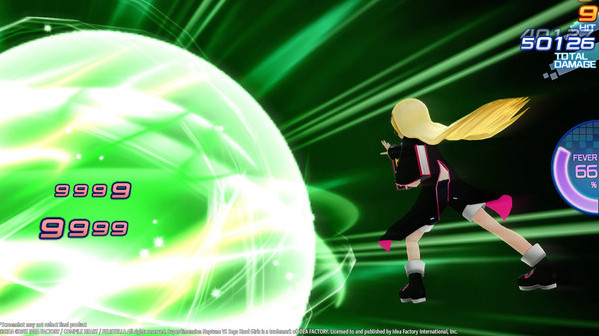 Игра Superdimension Neptune VS Sega Hard Girls, скриншот