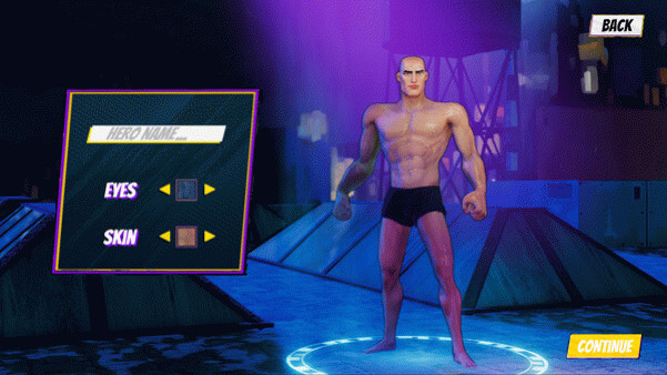 Игра Superhero Simulator, скриншот