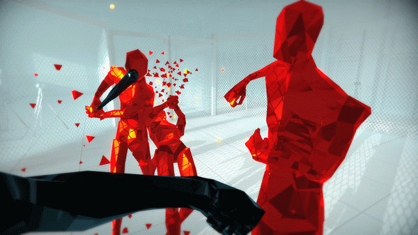 Игра SUPERHOT, скриншот
