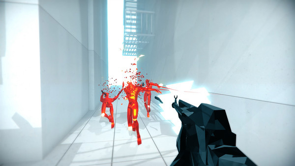 Игра SUPERHOT, скриншот