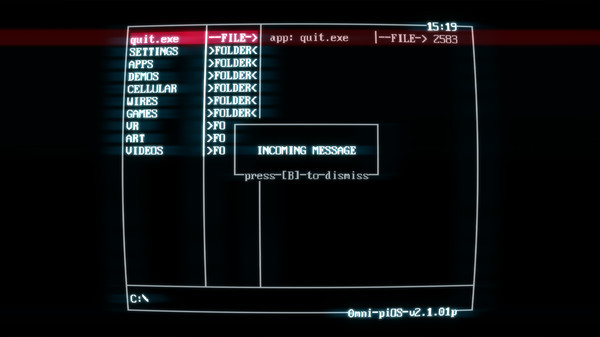 Игра SUPERHOT, скриншот