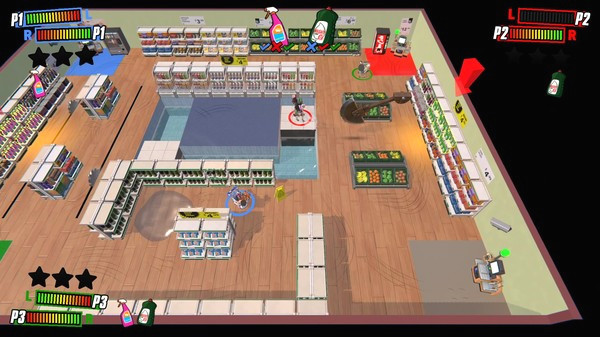 Игра Supermarket Shriek, скриншот