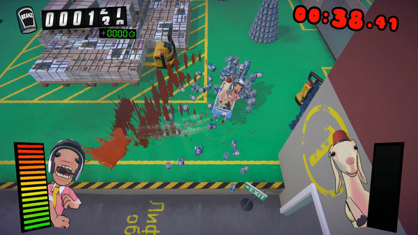 Игра Supermarket Shriek, скриншот