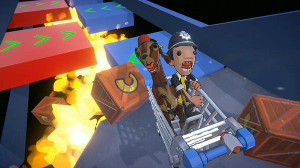 Игра Supermarket Shriek, скриншот
