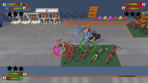 Игра Supermarket Shriek, скриншот