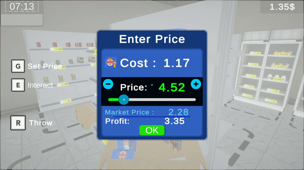 Игра Supermarket Simulator Pro, скриншот