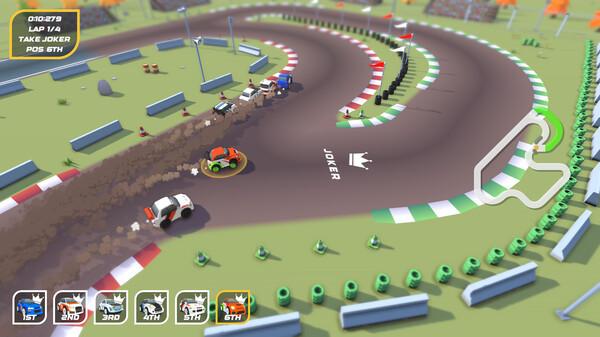 Игра SuperSpec Rallycross, скриншот