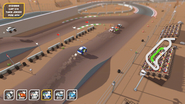 Игра SuperSpec Rallycross, скриншот