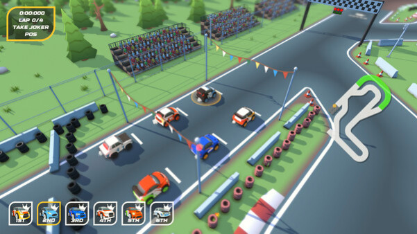 Игра SuperSpec Rallycross, скриншот