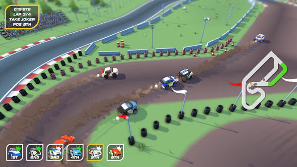 Игра SuperSpec Rallycross, скриншот