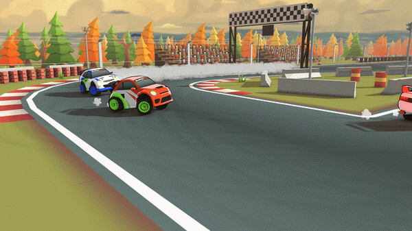 Игра SuperSpec Rallycross, скриншот
